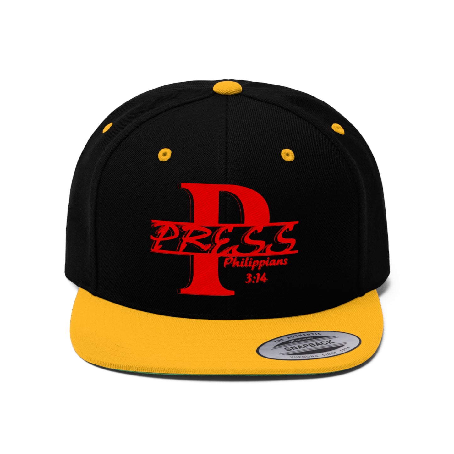 "Press" Flat Bill Hat