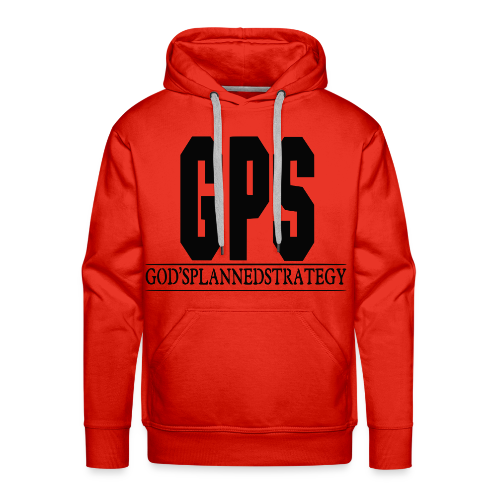 "GPS" Hoodie - red