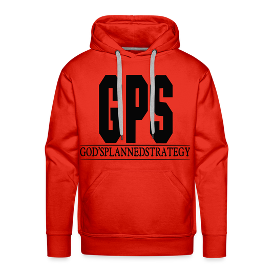 "GPS" Hoodie - red