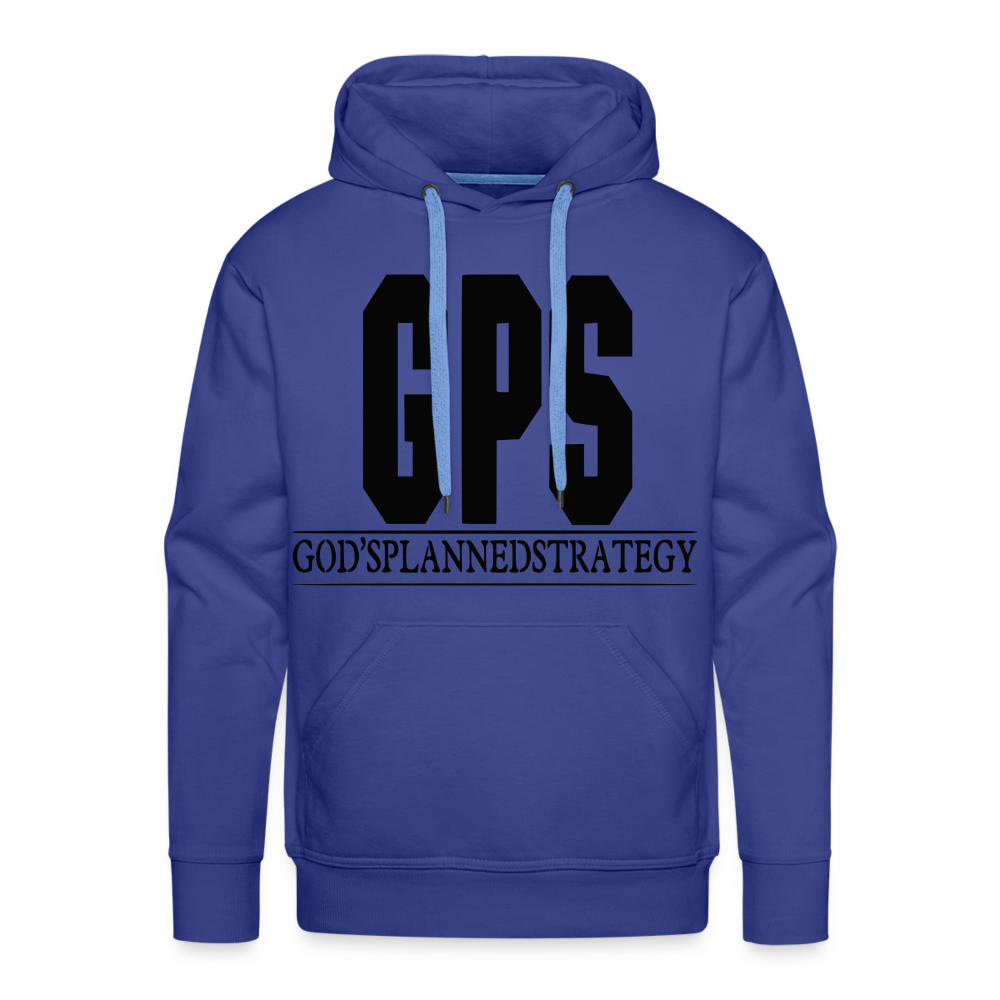 "GPS" Hoodie - royal blue