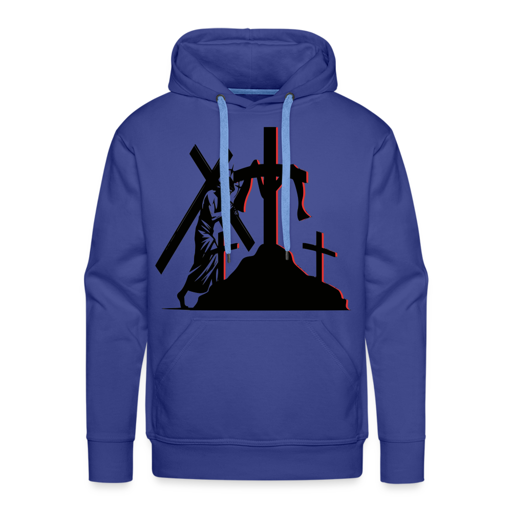 "THE CROSS" Hoodie - royal blue