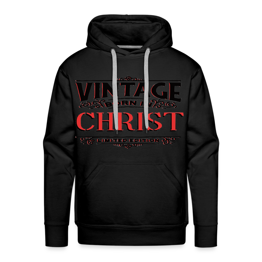 "BORN IN CHRIST" Hoodie - black