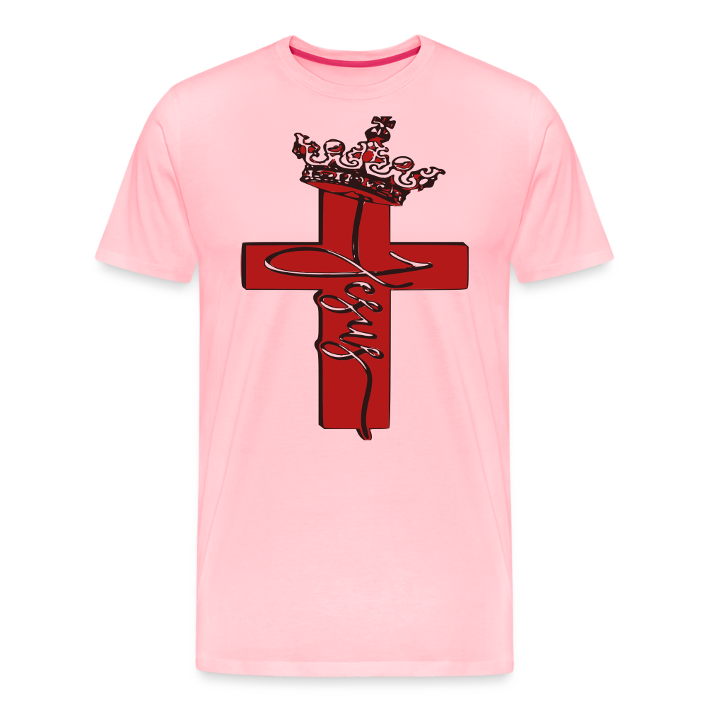"The King" T-Shirt - pink