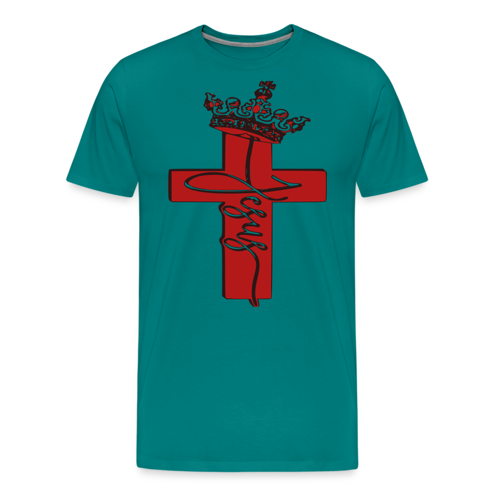 "The King" T-Shirt - teal