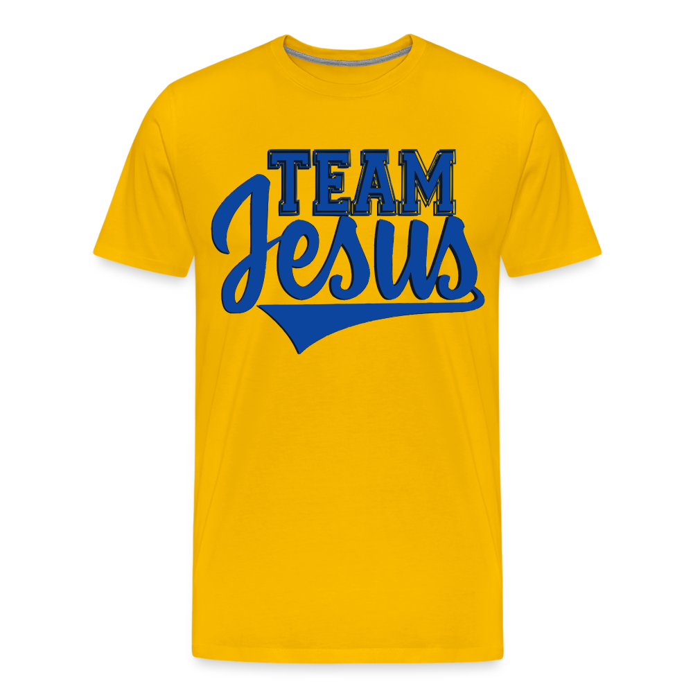 "Team Jesus" T-Shirt - sun yellow