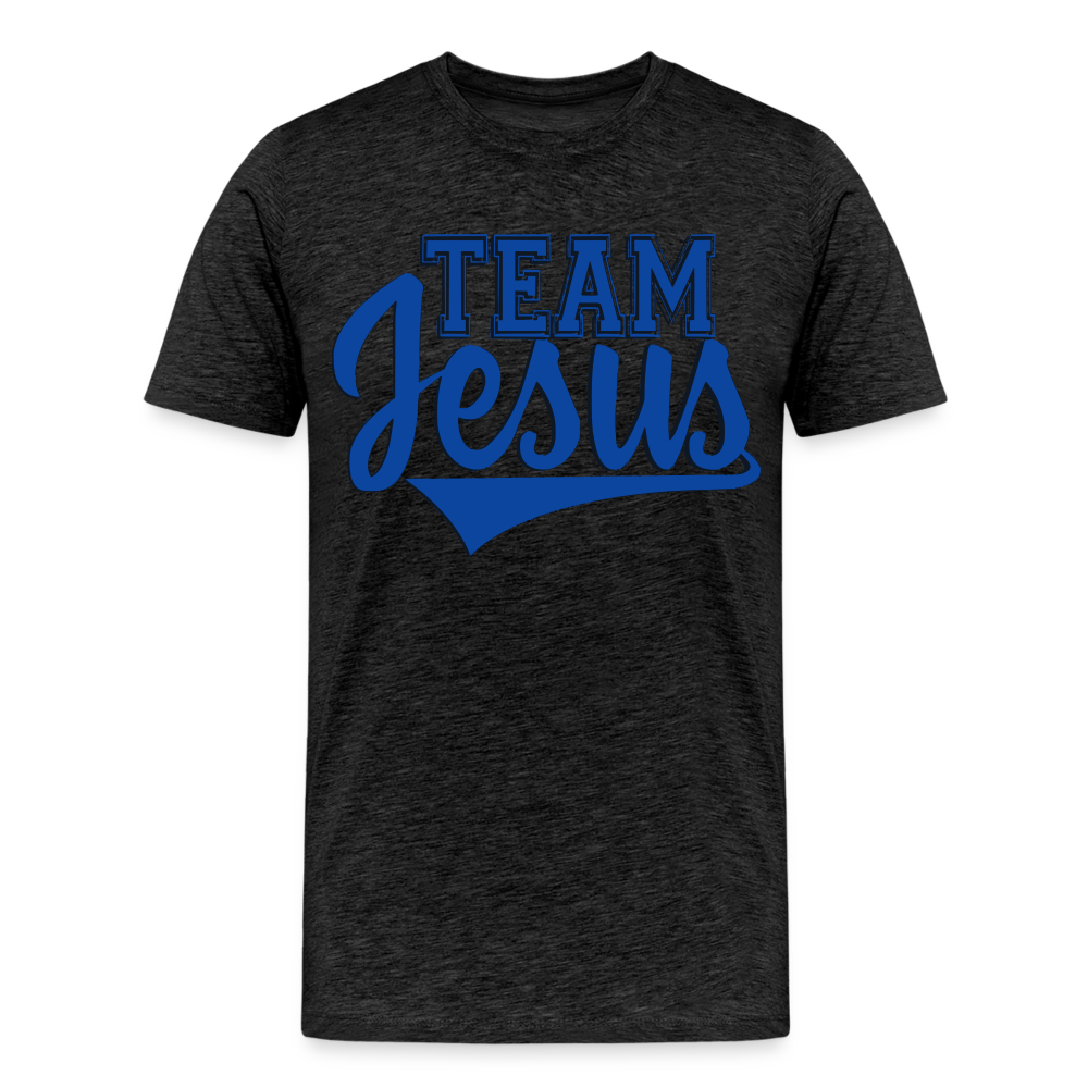 "Team Jesus" T-Shirt - charcoal grey