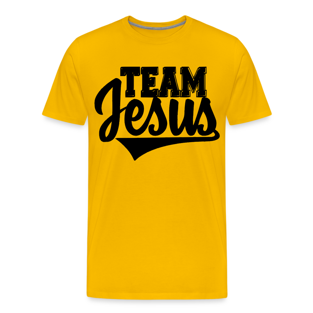 "Team Jesus" T-Shirt - sun yellow