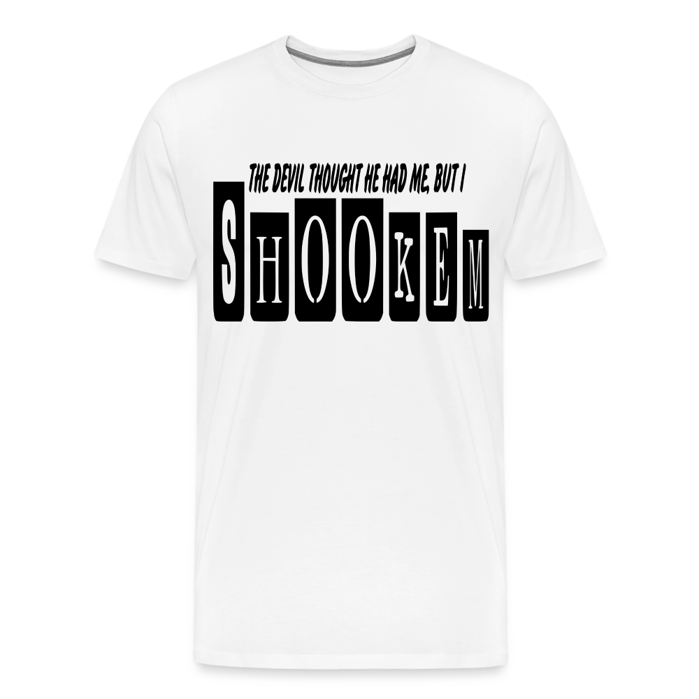 "Shookem" T-Shirt - white