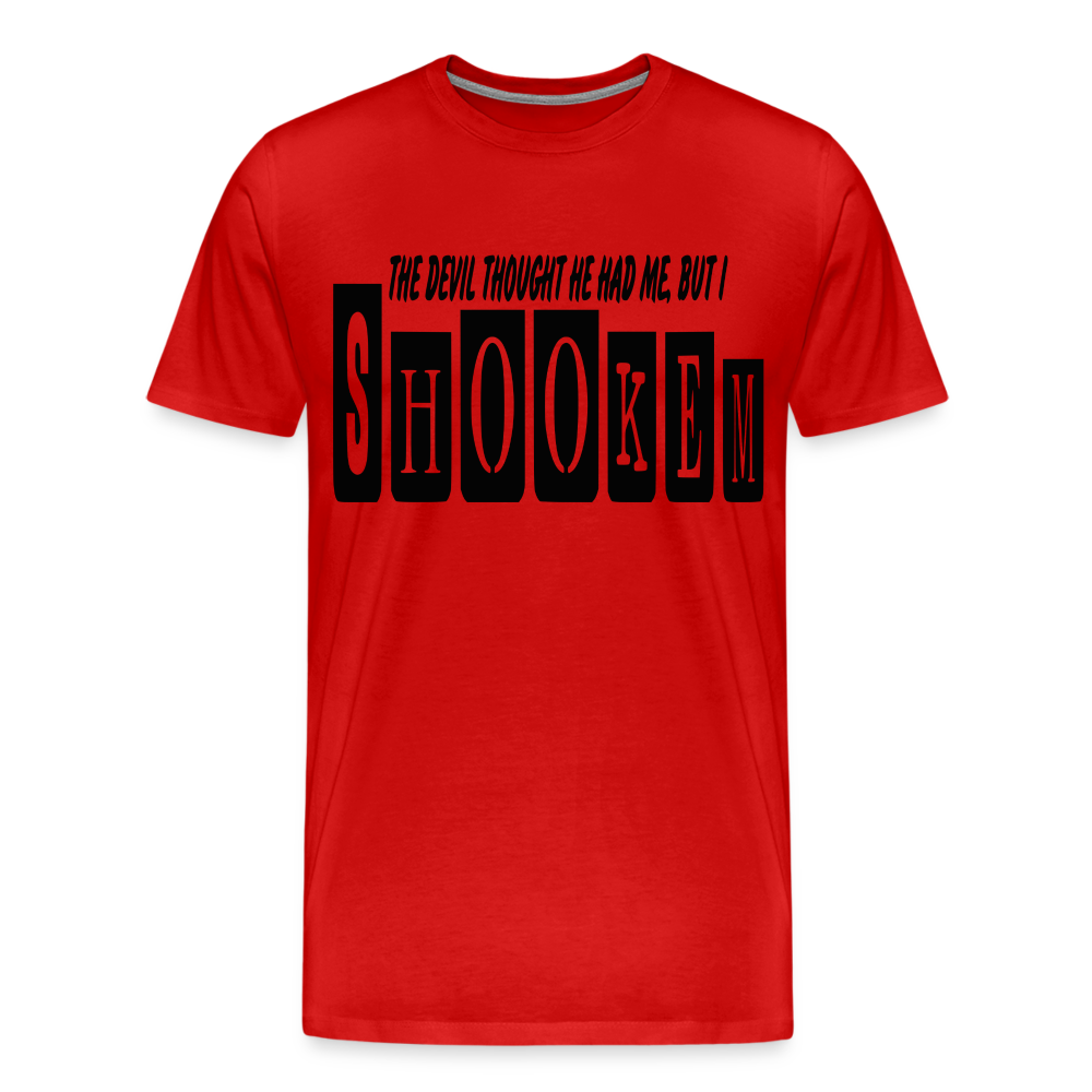 "Shookem" T-Shirt - red