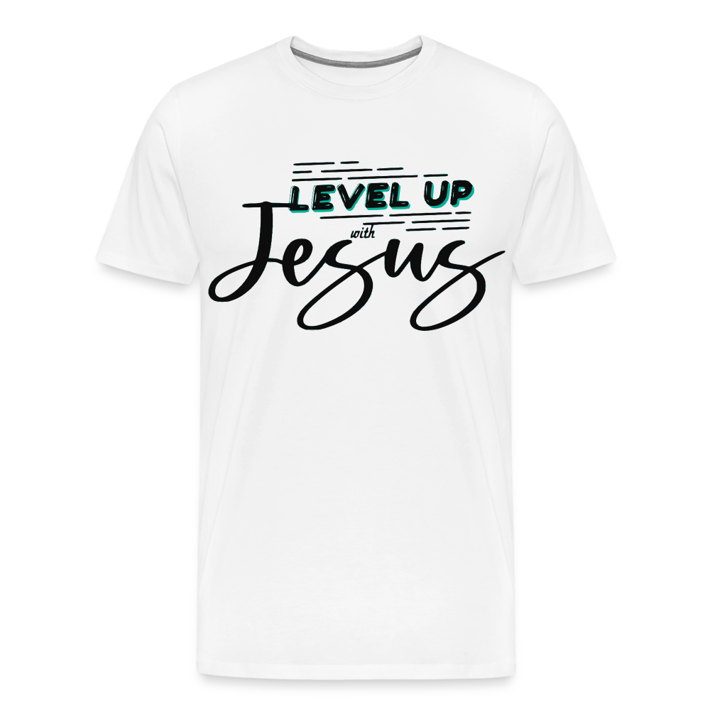 "Level Up" T-Shirt - white