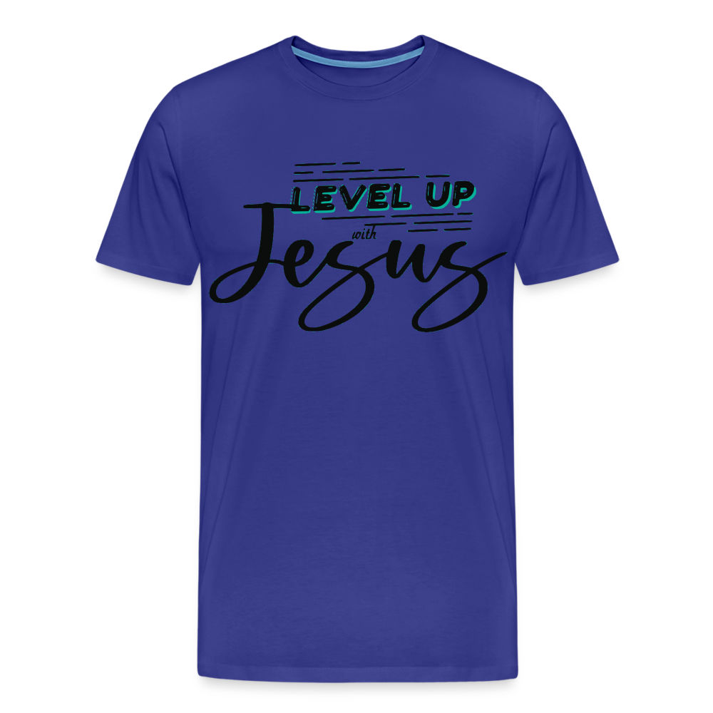 "Level Up" T-Shirt - royal blue