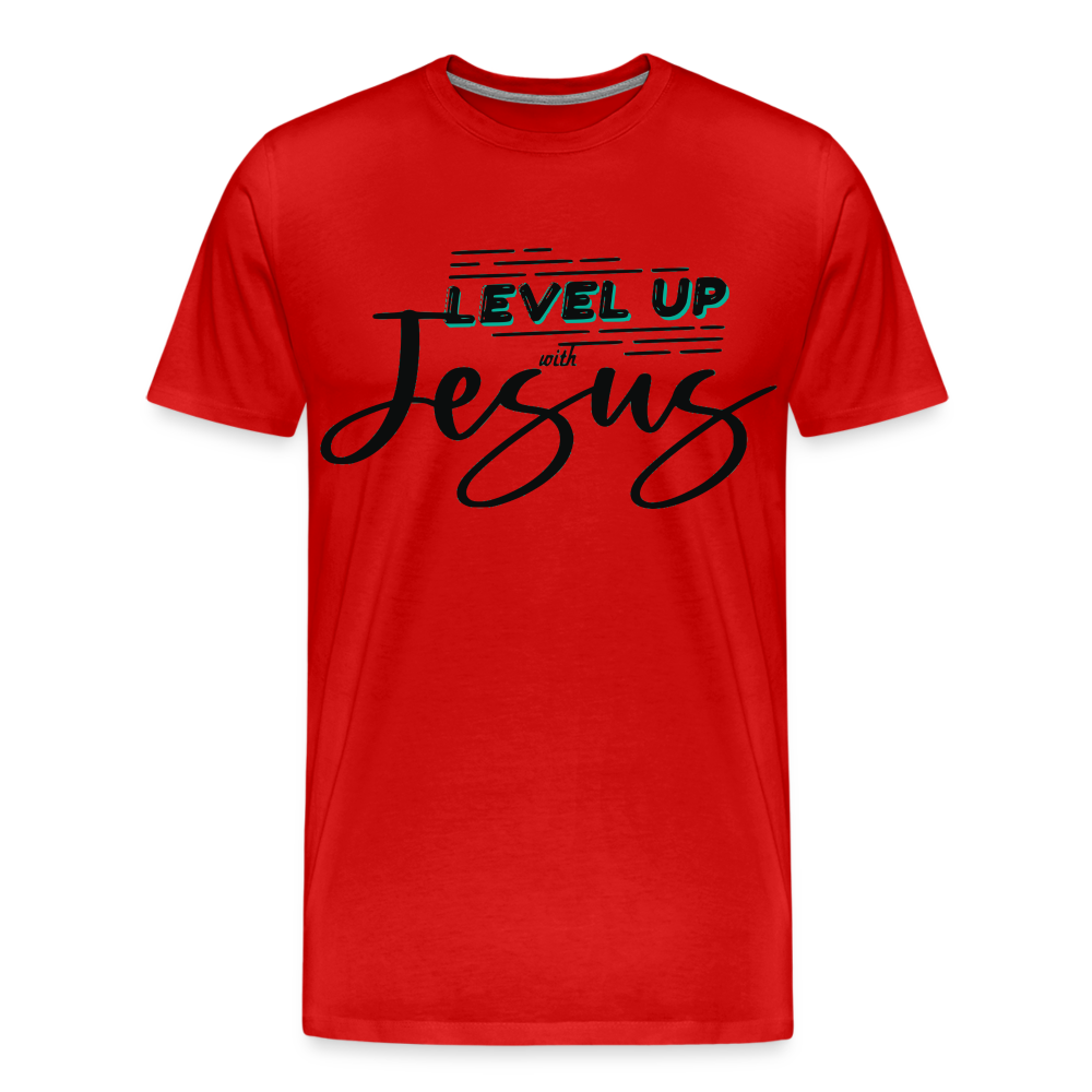 "Level Up" T-Shirt - red