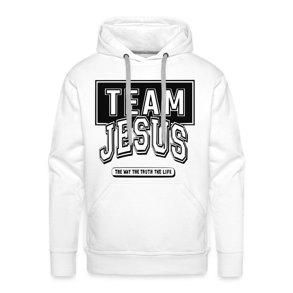 "Team Jesus" Hoodie - white