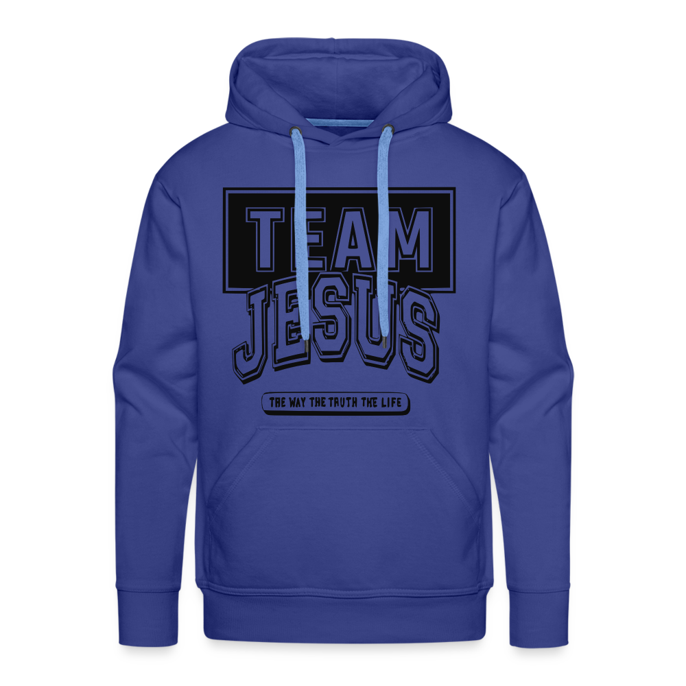 "Team Jesus" Hoodie - royal blue