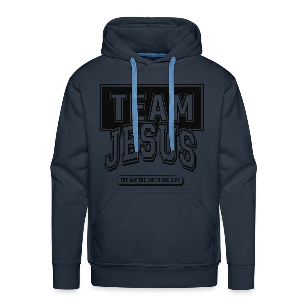 "Team Jesus" Hoodie - navy