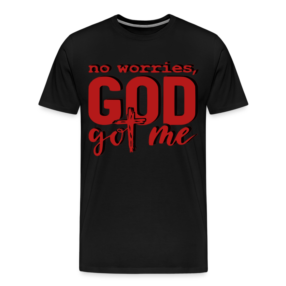 Men's "NO WORRIES" T-Shirt - black