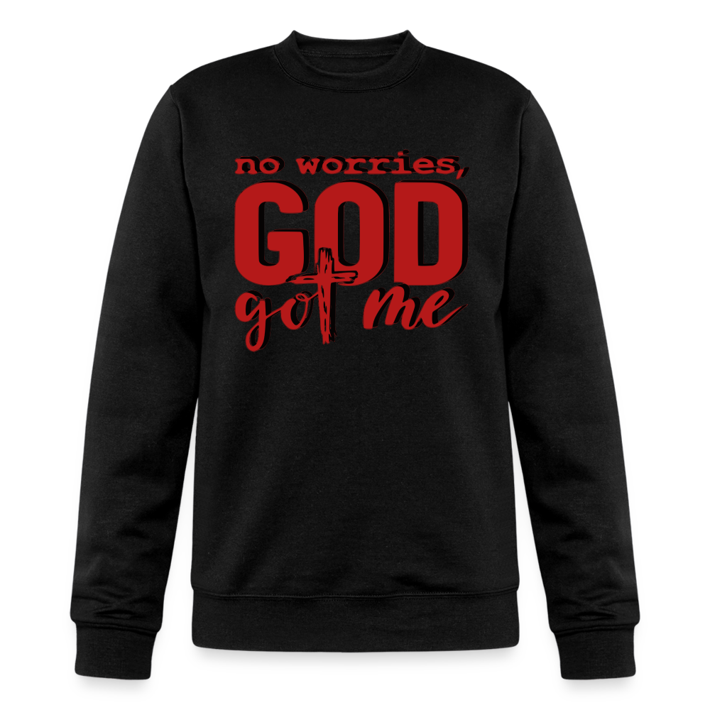 "NO WORRIES" Sweatshirt - black