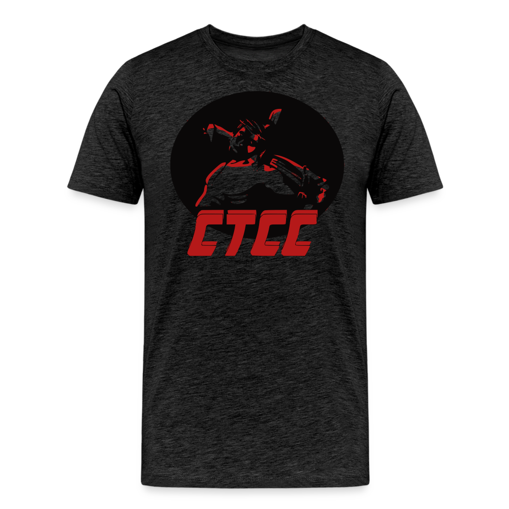"Currie The Cross Church" (CTCC) T-Shirt - charcoal grey