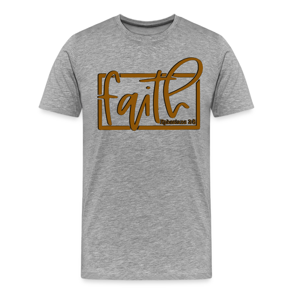 "FAITH" T-Shirt - heather gray