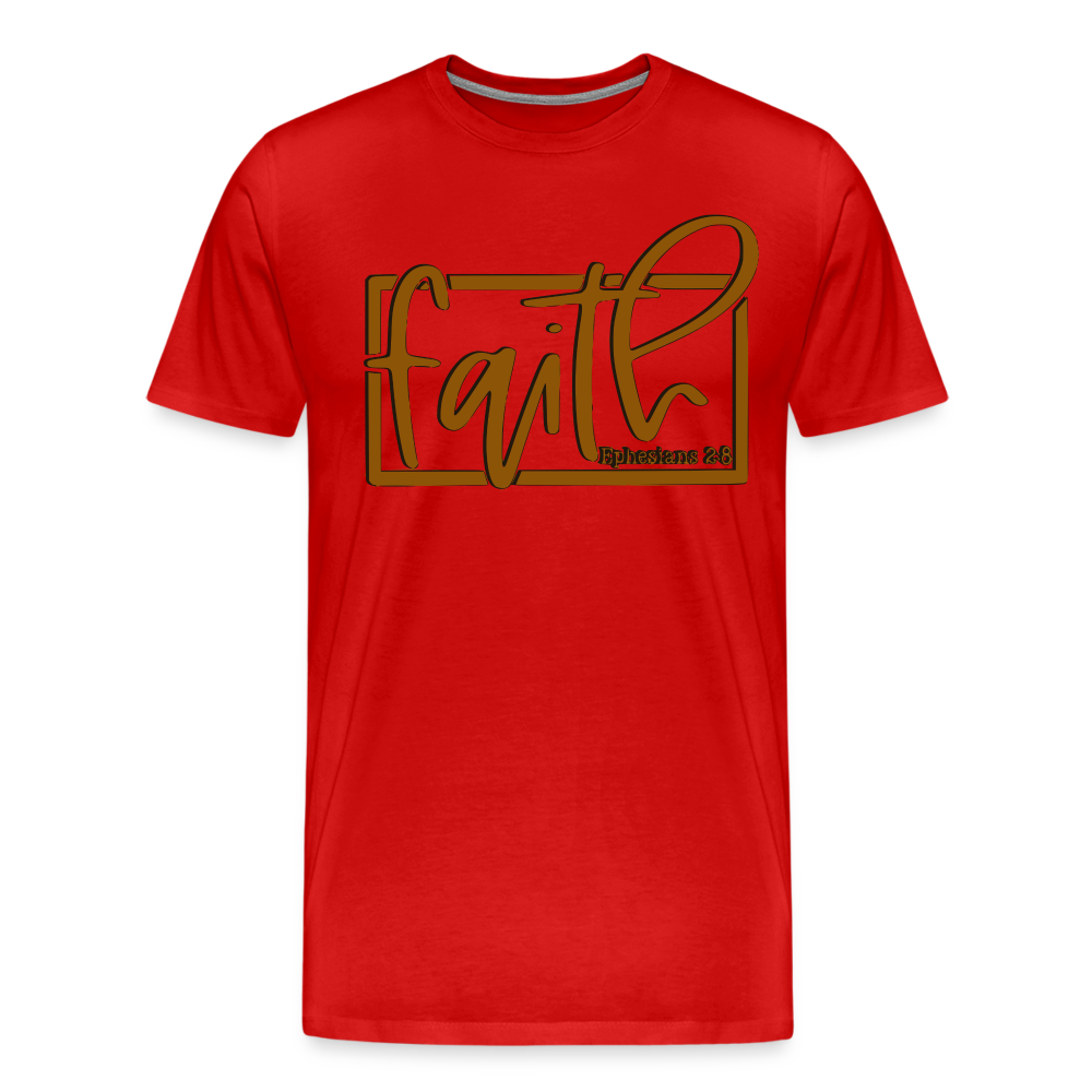 "FAITH" T-Shirt - red