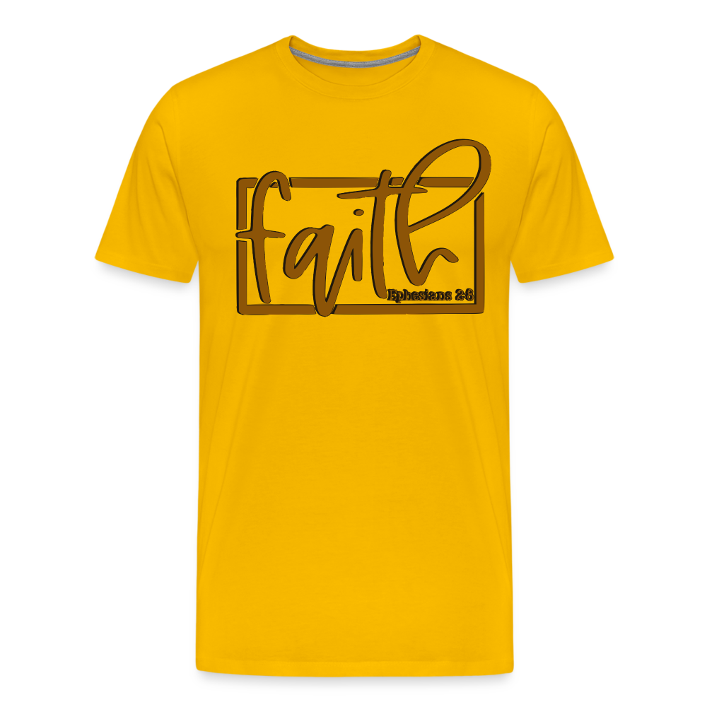 "FAITH" T-Shirt - sun yellow