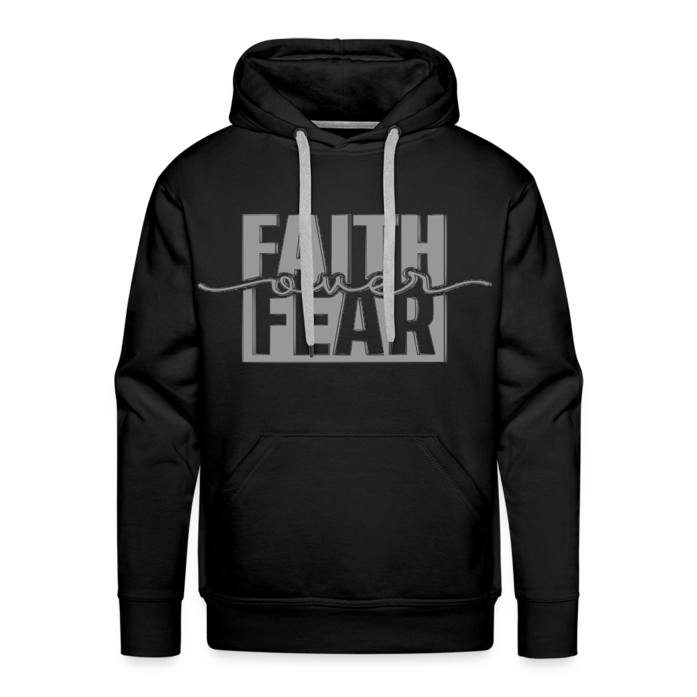 "FAITH OVER FEAR" Hoodie - black