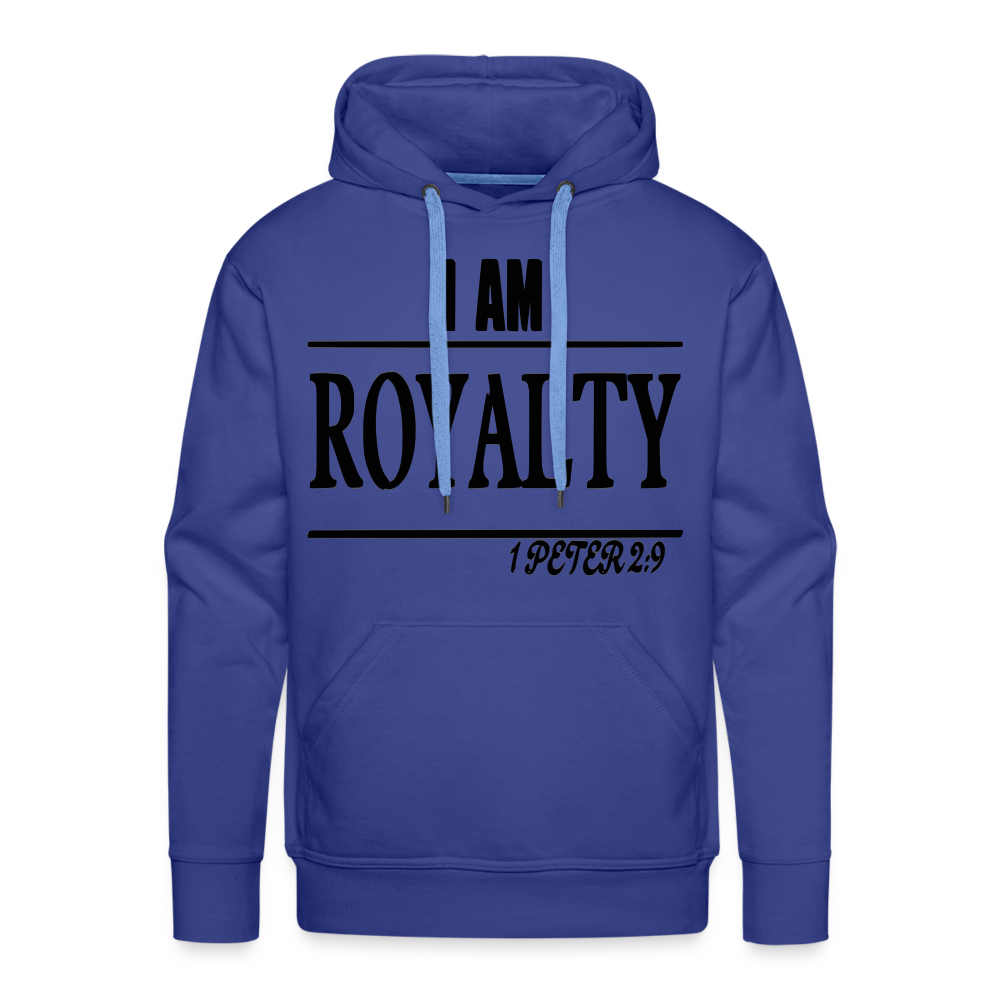 Men’s "I AM ROYALTY" Hoodie - royal blue