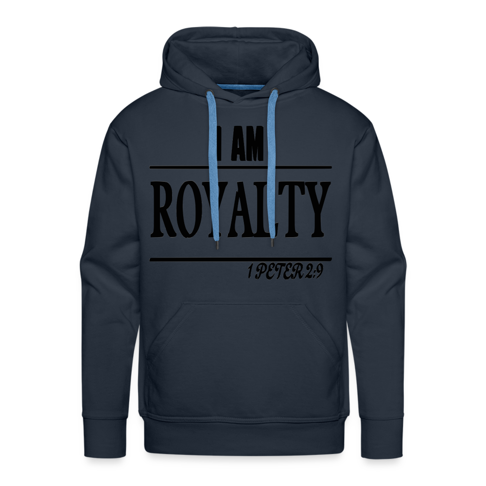 Men’s "I AM ROYALTY" Hoodie - navy