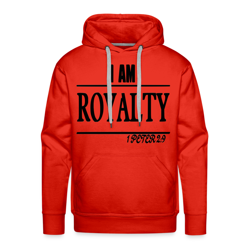 Men’s "I AM ROYALTY" Hoodie - red