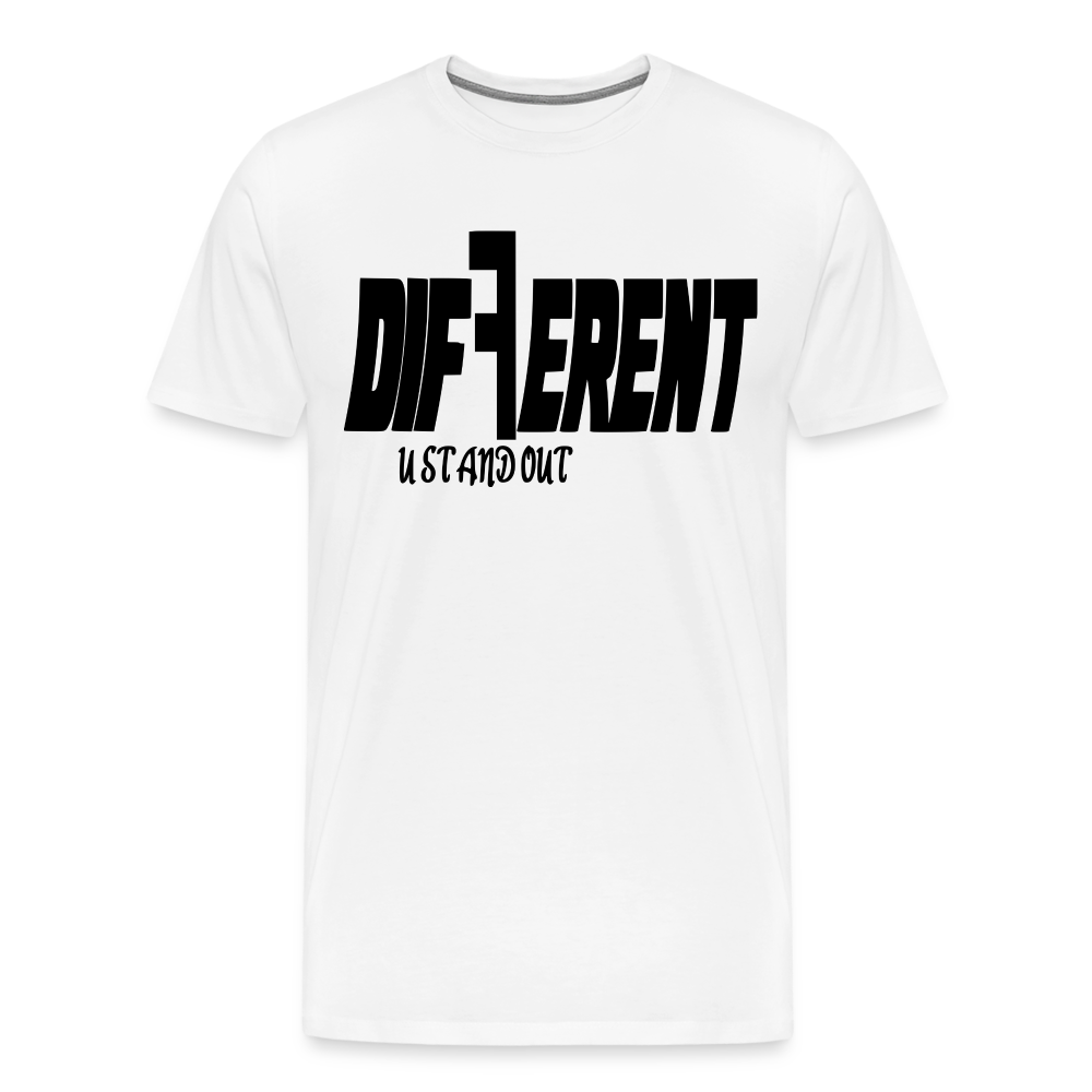 Men's "DIFFERENT" T-Shirt - white