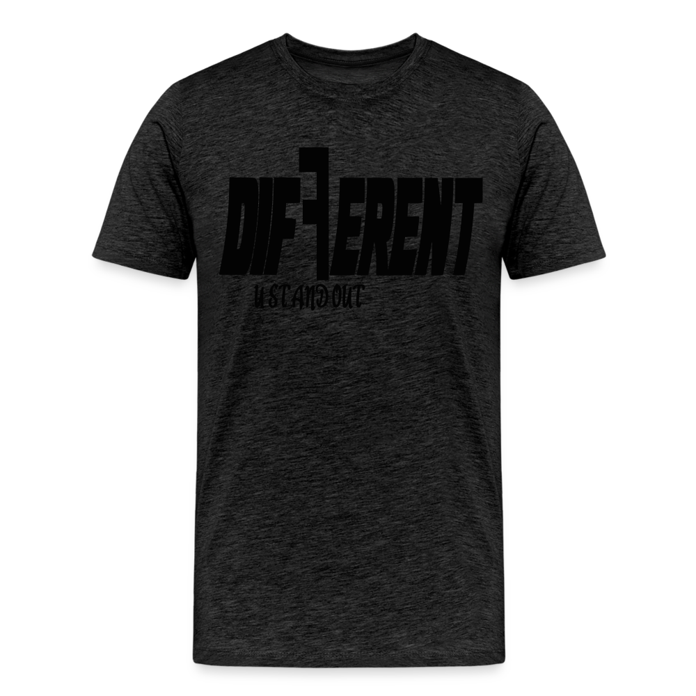 Men's "DIFFERENT" T-Shirt - charcoal grey
