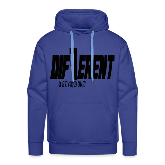 "DIFFERENT" Hoodie - royal blue