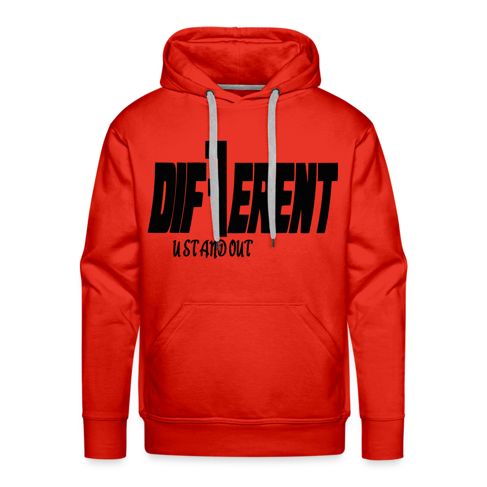 "DIFFERENT" Hoodie - red