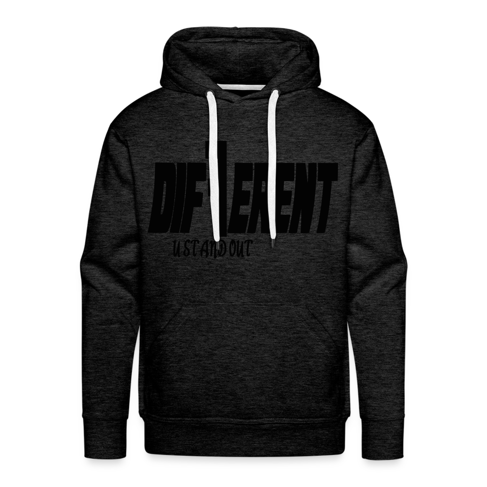 "DIFFERENT" Hoodie - charcoal grey