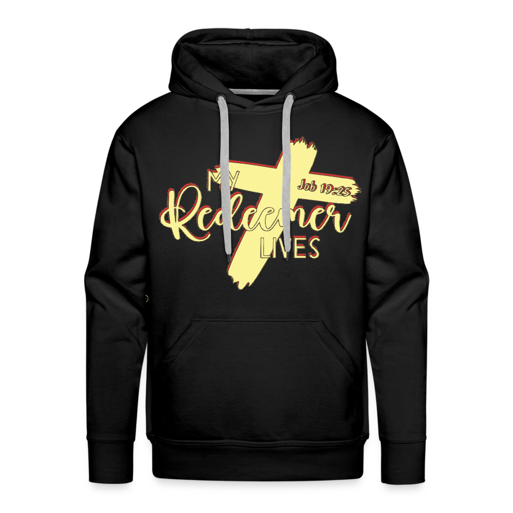 "My Redeemer Lives" Hoodie - black