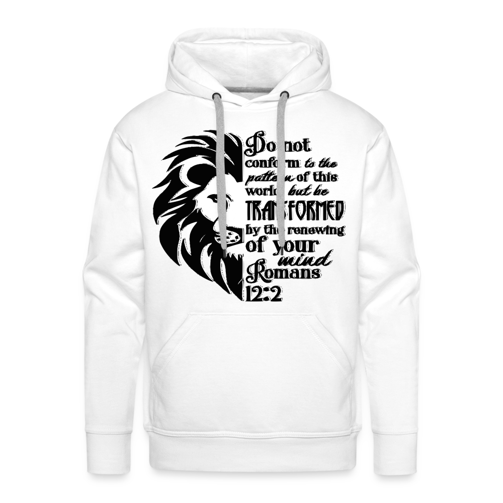 Men’s "Lion" Hoodie - white