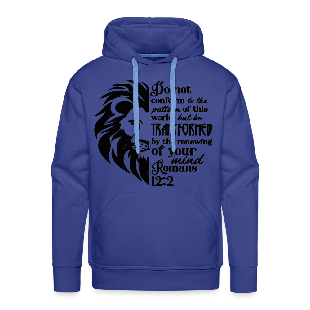 Men’s "Lion" Hoodie - royal blue