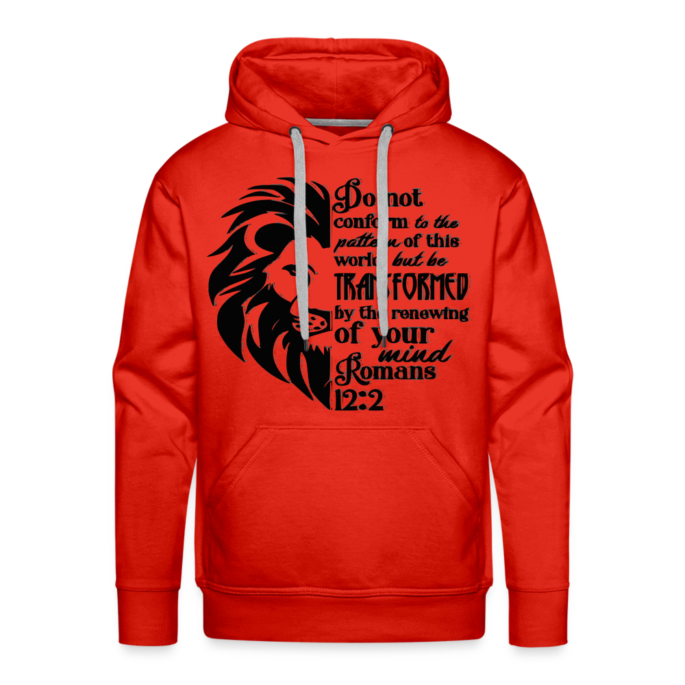 Men’s "Lion" Hoodie - red