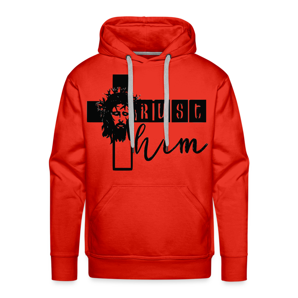 "Trust Him" Hoodie - red