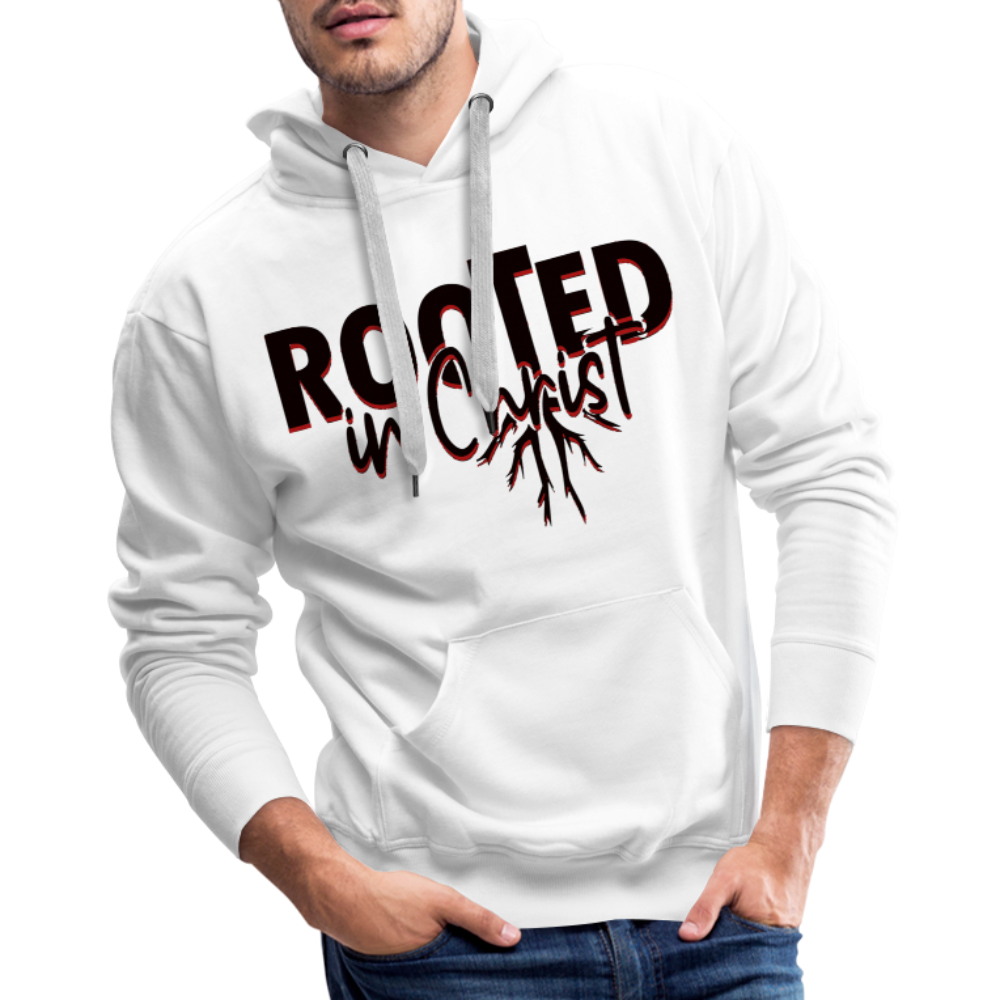 "Rooted In Christ" Hoodie - white