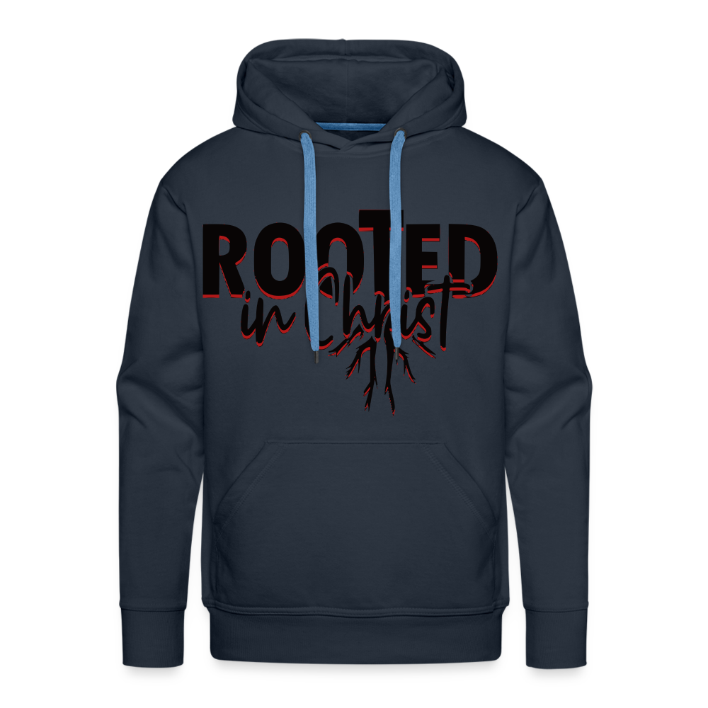 "Rooted In Christ" Hoodie - navy
