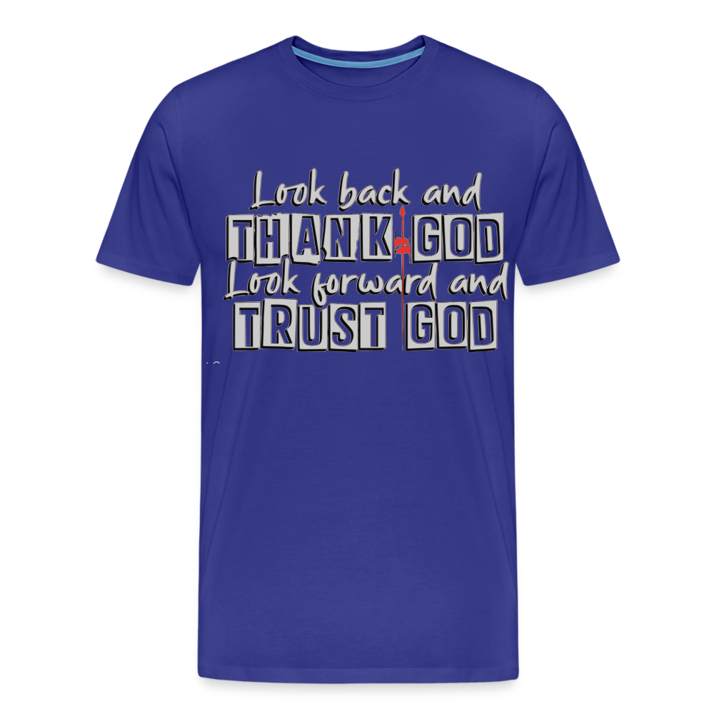 "Trust God"  T-Shirt - royal blue