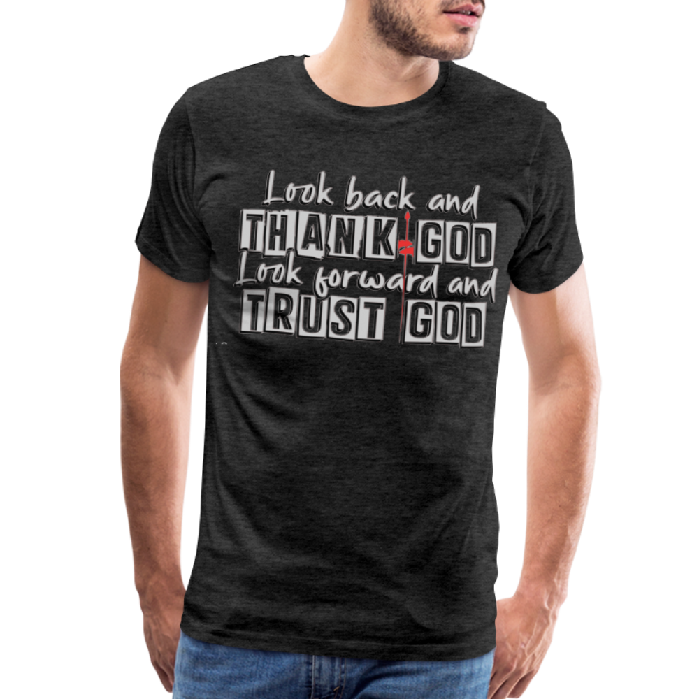 "Trust God"  T-Shirt - charcoal grey