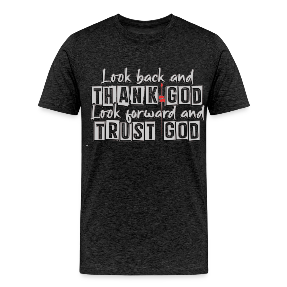 "Trust God"  T-Shirt - charcoal grey