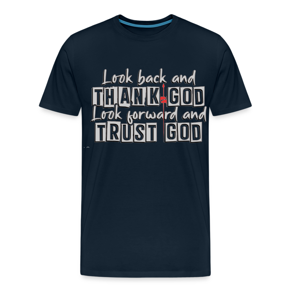 "Trust God"  T-Shirt - deep navy