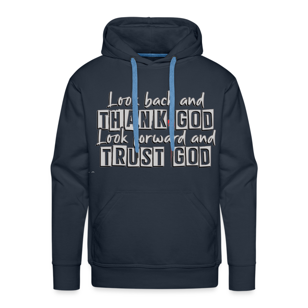 "Trust God" Hoodie - navy