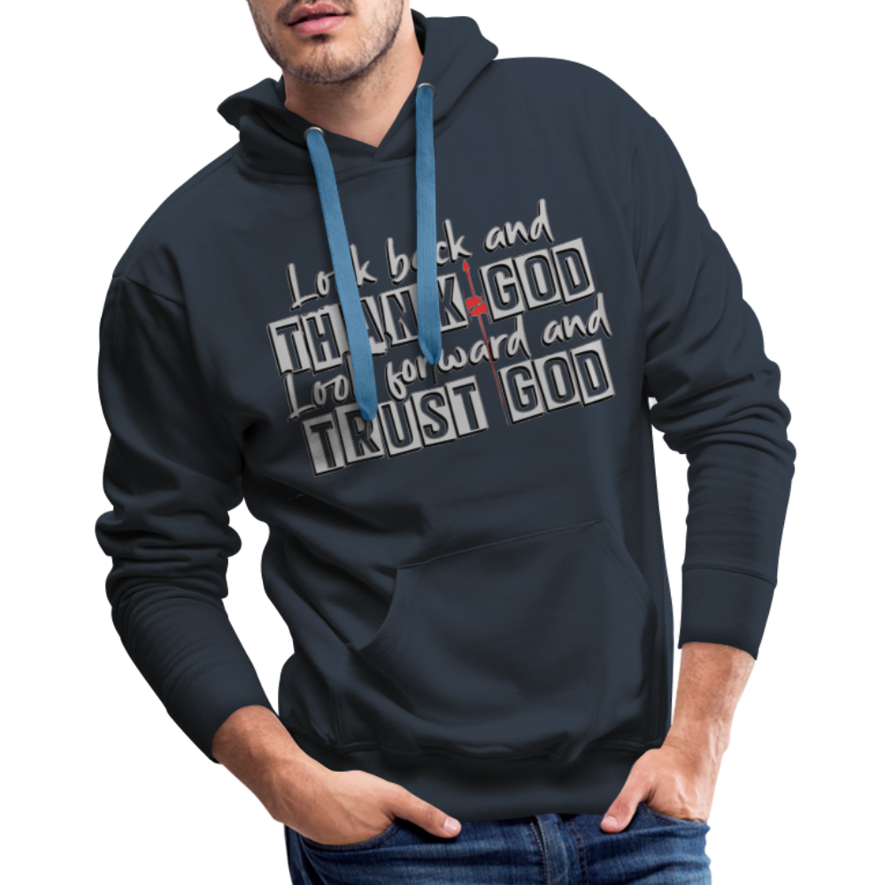 "Trust God" Hoodie - navy