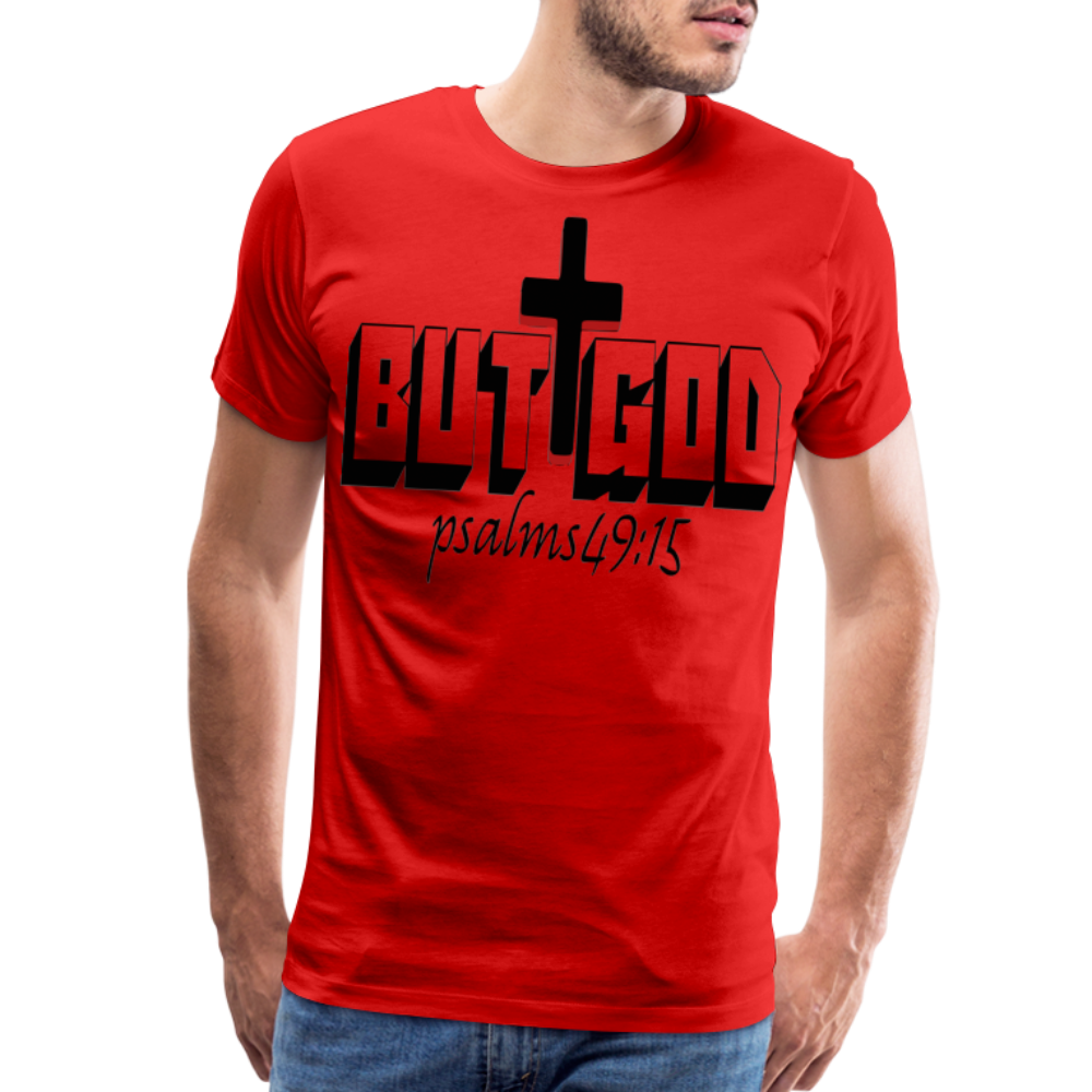 "But God" T-Shirt - red