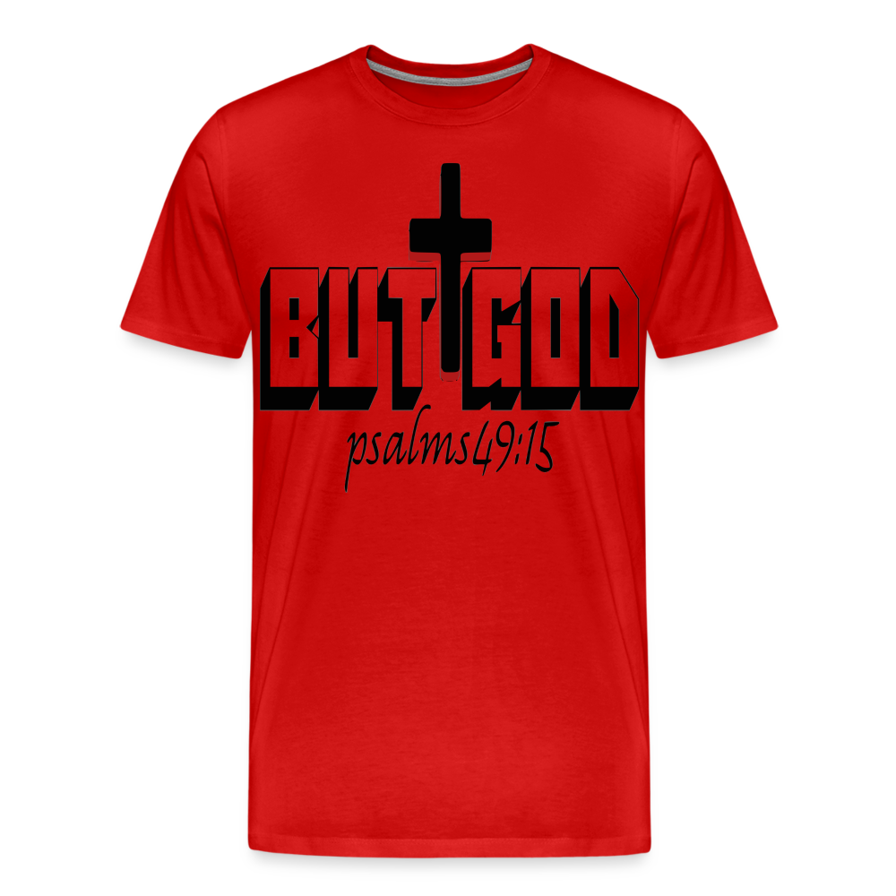 "But God" T-Shirt - red