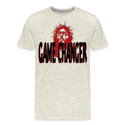 "Game Changer" T-Shirt - heather oatmeal